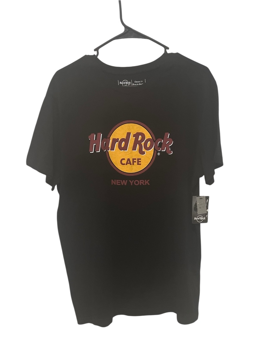 Hard Rock Cafe New York Men’s Vintage Black T-shirt Large NWT